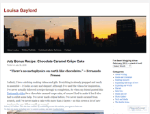 Tablet Screenshot of louisagaylord.com